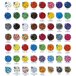 HAMA Pot de 13000 perles pastel à repasser