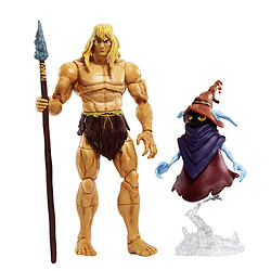 Mattel Savage He-Man et Orko Articulés Masterverse Révélation avec Accessoires Multicolore