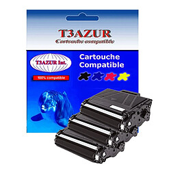 3 Toners Laser compatibles pour Brother HL-L5000D, HL-L5100DN, TN3480 - 8 000 pages - T3AZUR