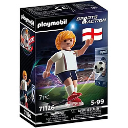 Playmobil® Playmobil Figurine Joueur de Football de l'Équipe d'Angleterre Playmobil avec Accessoires Multicolore pas cher