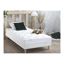 Idliterie Ensemble Matelas accueil mémoire de forme MAM AZUR + Sommier - Made in France