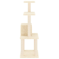 Acheter Arbre à chat avec griffoirs,niche pour chat en sisal Crème 105 cm -MN29937