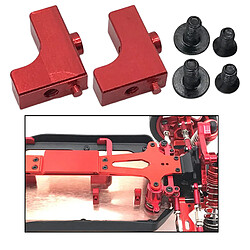 2x Servo Seat 1/12 Rc Car Parts Parts Pour Wltoys 124018 124019 Rouge pas cher