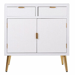 Avis Meuble d'Entrée Alexandra House Living Doré Bois MDF 36 x 85 x 80 cm