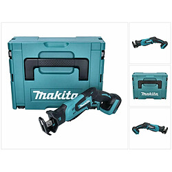 Makita DJR185F1J Scie récipro sans fil 18V + Coffret Makpac - sans batterie, sans chargeur