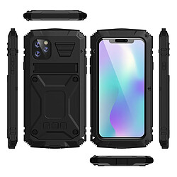 Coque en silicone avec béquille noir pour votre Apple iPhone 11 Pro 5.8 pouces