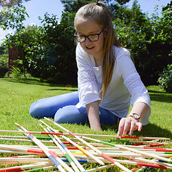 Traditional Garden Games Jeu de Mikado de jardin géant 90cm.