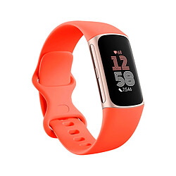 Avis Fitbit Charge 6 Corail (Coral) et Corps en Aluminium Or Champagne