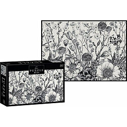 Interdruk PUZ1000FLO1 - 1000 Pieces Puzzle for Adults - Flowers no. 1 pas cher