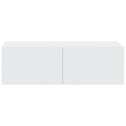 Acheter vidaXL Meubles TV muraux 4 pcs blanc 100x30x30 cm