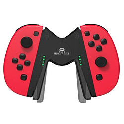 Freaks And Geeks GRIP universel de Charge pour 2 Joycons Type NINTENDO SWITCH avec Câble Type-C de 2,5m