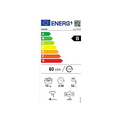 Lave-linge frontaux 10kg VEDETTE 1500tr/min 59.5cm B, VED3660767979314