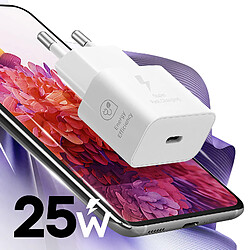 Acheter Chargeur secteur blanc Samsung USB-C 25W