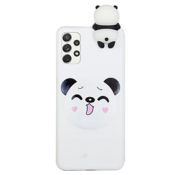 Coque en TPU antichoc, anti-rayures, motif mini poupée Panda souriant pour votre Samsung Galaxy A33 5G