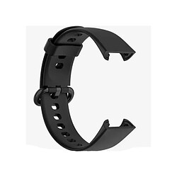 PHONECARE Bracelet SmoothSilicone Avec Boucle pour Xiaomi Mi Watch Lite - Noir