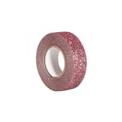 Rayher Glitter tape 5 m x 1,5 cm - vieux rose