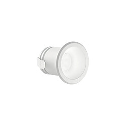 Ideal Lux Downlight encastré intérieur à LED intégré 1 lumière blanc 3000K