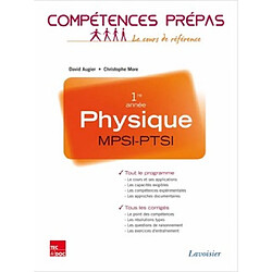 Physique MPSI-PTSI 1re année : nouveaux programmes 2013