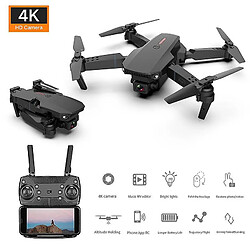 Universal 2021 nouveau mini drone 4K 1080p HD caméra wifi pliable 4 axes télécommandé drone jouet E88 pas cher