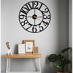 Avis DEKORY Bonao Horloge Murale en Métal 50cm