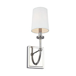 Elstead Lighting Applique murale salle de bains Feiss Acier,Parchemin Blanc Chrome poli