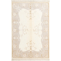 Vidal Tapis de laine 185x122 beige Darya