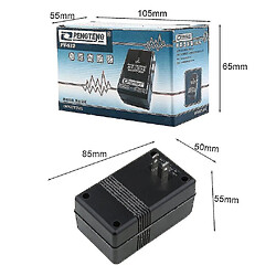 Avis Universal Adaptateur de convertisseur d'alimentation 100W 110V / 120 V à 220 V / 240 V Convertisseur à double tension