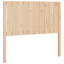 vidaXL Tête de lit 105,5x4x100 cm Bois massif de pin