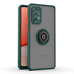 Coque en TPU antichoc, béquille rouge vert noirâtre pour votre Samsung Galaxy A52 5G/A52s 5G/A52 4G