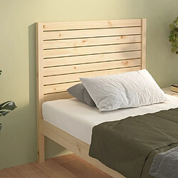 vidaXL Tête de lit 81x4x100 cm Bois massif de pin