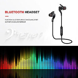 Universal Bluetooth sans fil Bilatéral Stéréo étanche Anti-Sweat Sport casque pas cher