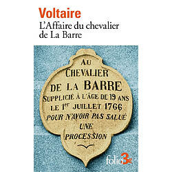 L'affaire du chevalier de La Barre. L'affaire Lally