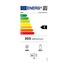 Réfrigérateur combiné 70cm 510l nofrost gris - RCNE560K40DSN - BEKO