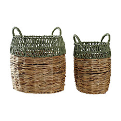 Set de basket DKD Home Decor Rotin (33 x 33 x 40 cm)