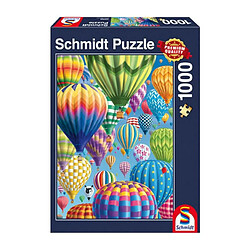 Schmidt Spiele Puzzle Envol de ballons colorés, 1000 pcs