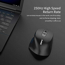 Acheter Ajazz i660T 2.4GHz sans fil souris ergonomique ordinateur portable trois Triple Modes Bluetooth USB type-c souris 6 boutons 5 DPI réglable souris de