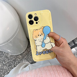 Avis GUPBOO Étui pour iPhone11 Support de chat de style coréen étui de téléphone portable mignon en silicone