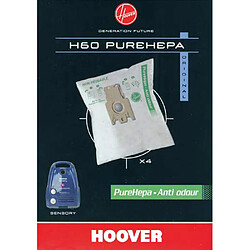 SACHET DE SACS H60 ANTI ODEUR SENSORY POUR PETIT ELECTROMENAGER HOOVER - 35600392