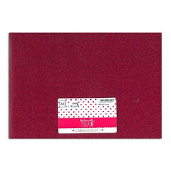 TOGA Flex thermocollant à paillettes - Rouge - 30 x 21 cm