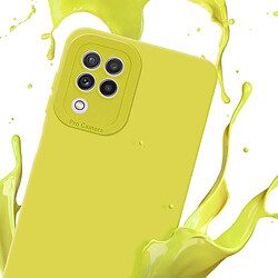 Cadorabo Coque Samsung Galaxy A22 4G Etui en Jaune