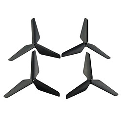 Lame d'hélice à 3 feuilles 3 pièces pour syma x5c x5a x5sc x5sw x5c-1 pièces noir