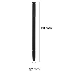 Acheter Avizar Stylet Bluetooth Galaxy Note 8 Écran Tactile Pointe fine 0.7mm - Noir