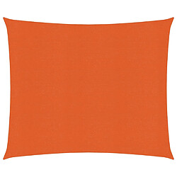 ComfortXL Voile D'ombrage 160 G/m² Orange 3,6x3,6 M Pehd 