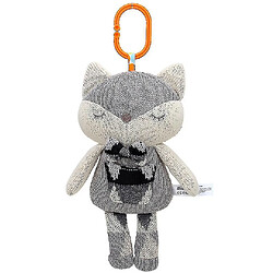 Universal Poupée apaisante bébé renard, lit de poupée en peluche suspendu AZ14694