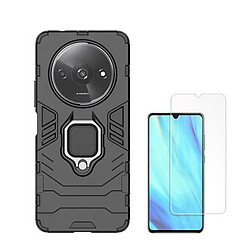 NIS Kit Film Verre Trempé Transparent + Cache Noir Xiaomi Redmi A3