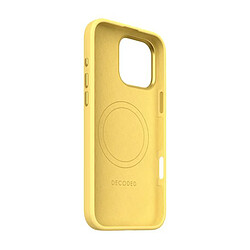 Avis Decoded Coque pour iPhone 16 Pro Max Compatible MagSafe Antichocs et Antimicrobienne Jaune