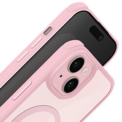 Avis Force Case Coque MagSafe pour iPhone 15 Anti-chute 3m Finition Mate Rose Poudré