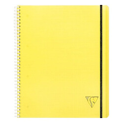 Clairefontaine Carnet spirale Proactiv'book Linicolor format 22,5 x 27,7 cm - petits carreaux - Lot de 5 pas cher