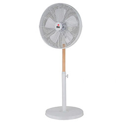 Ventilateur sur Pied Grupo FM NP140 50W Blanc