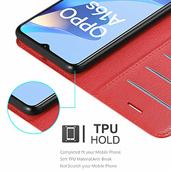 Cadorabo Coque Oppo A16s / A54s Etui en Rouge pas cher